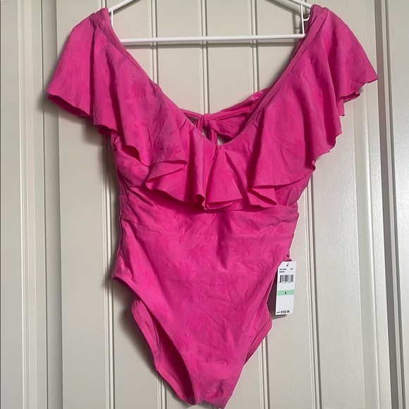 Trina Turk ruffle swim suit NWT - Picture 1 of 12